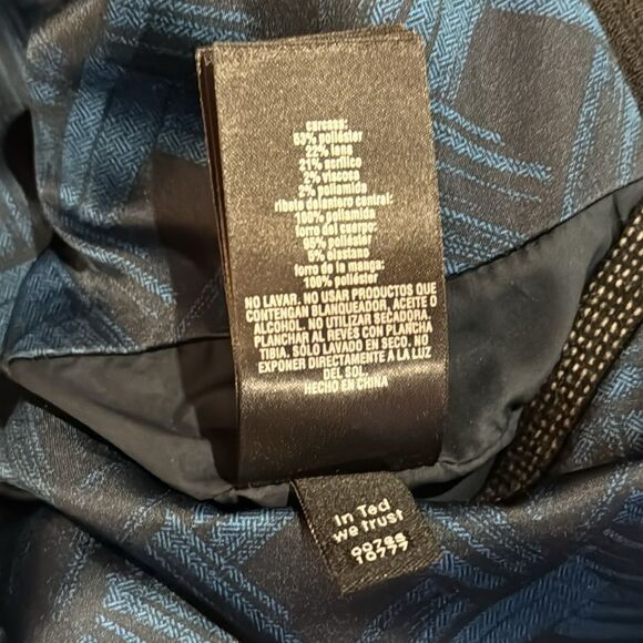 Ted Baker Mens London Sheldon WoolBlend Jacket Size 5/US Large - Picture 10 of 12